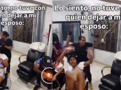 ¡Risas y pánico! Hombre lanza ‘cuete’ en una estética y desata caos viral ¡Risas y pánico! Hombre lanza 'cuete' en una estética y desata caos viral