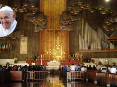 Misa en la Basílica de Guadalupe por el fallecimiento del papa Francisco